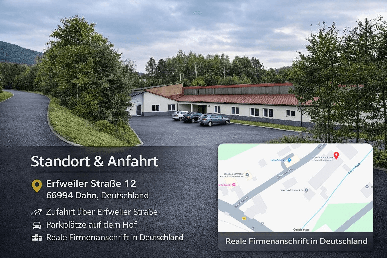 YourGermanAddress location and directions in Dahn