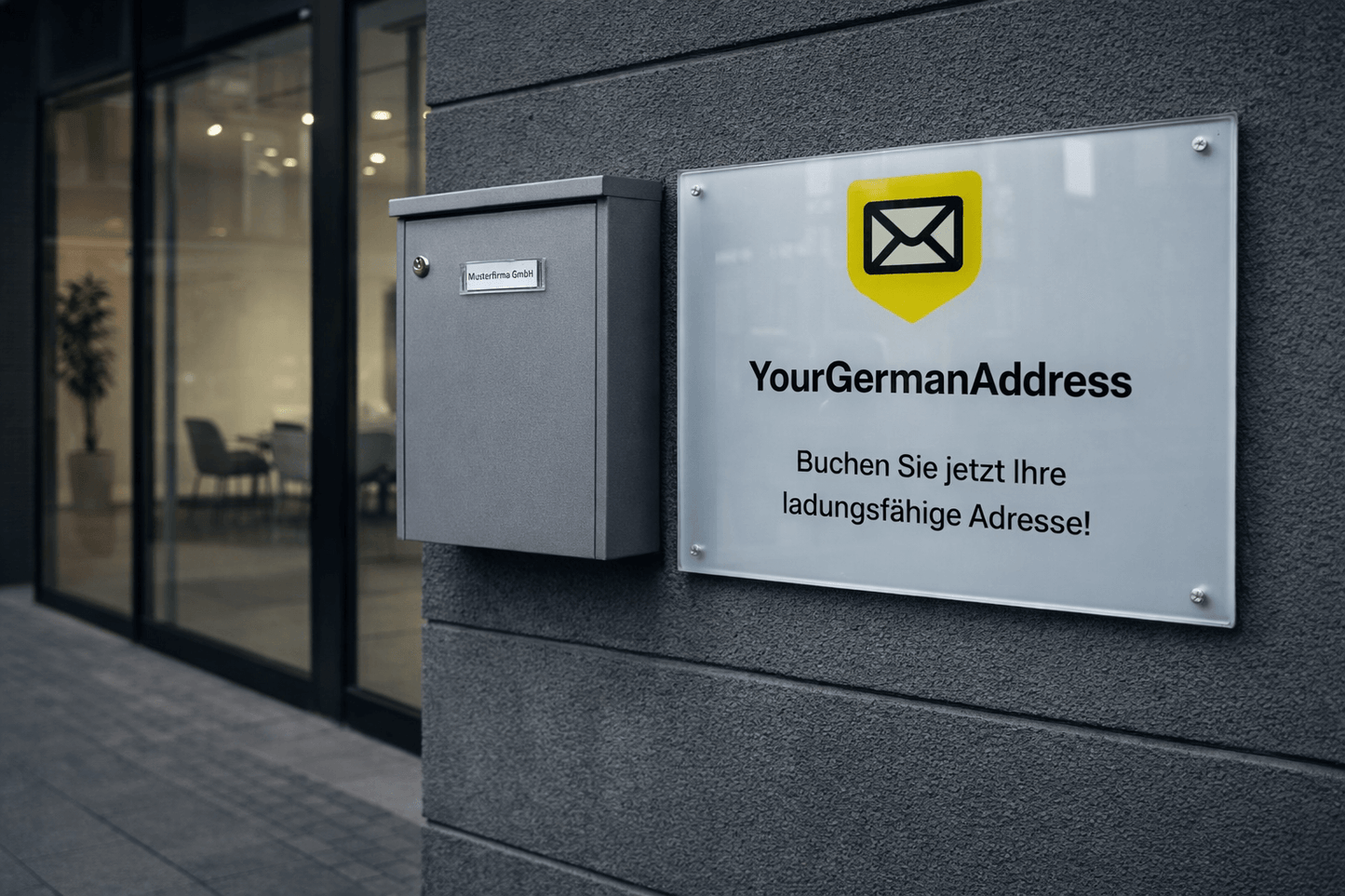 Virtuelle Geschäftsadresse (mit Scan- & Postservice)